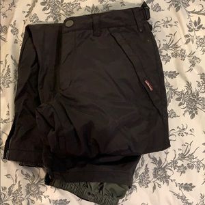 Volcom women’s black size m snow pants